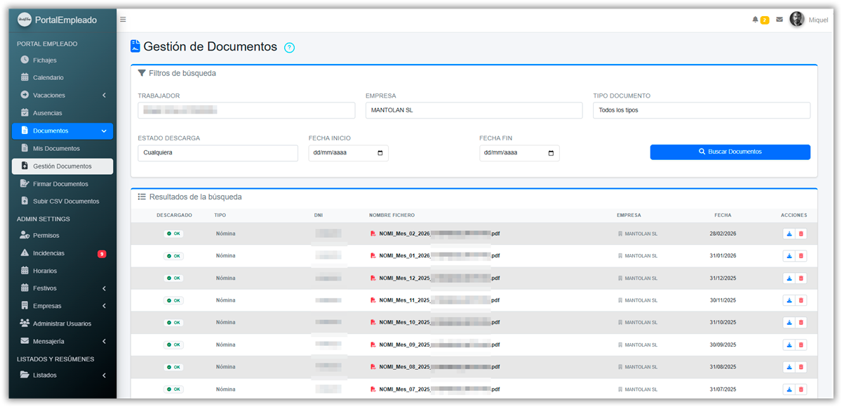 Documentos y firma digital